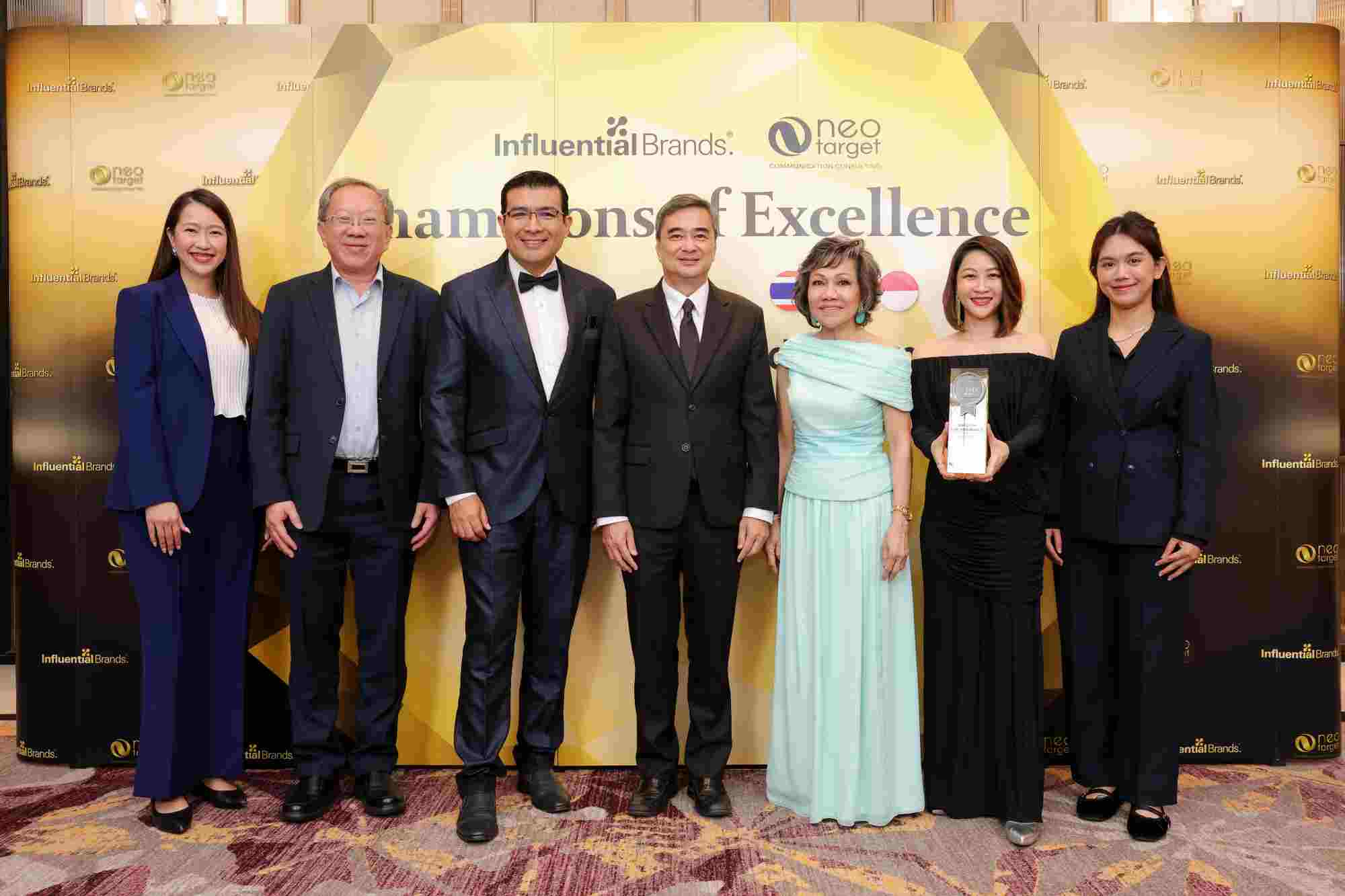 กรุงเทพประกันชีวิต คว้ารางวัล Top Influential Brand ต่อเนื่องปีที่ 2